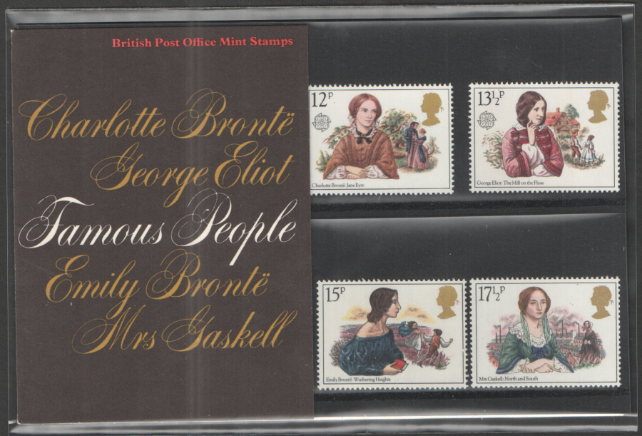 (image for) 1980 Famous Authoresses Royal Mail Presentation Pack 119 - Click Image to Close
